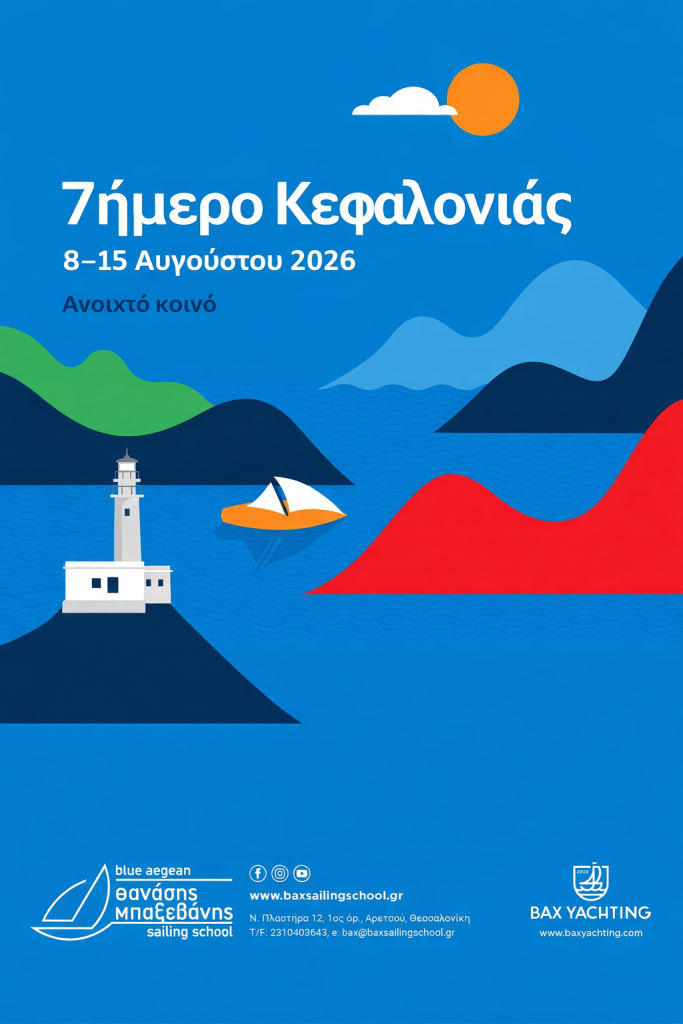7ήμερη εκδρομή στην Κεφαλονιά 8-15/8/2026