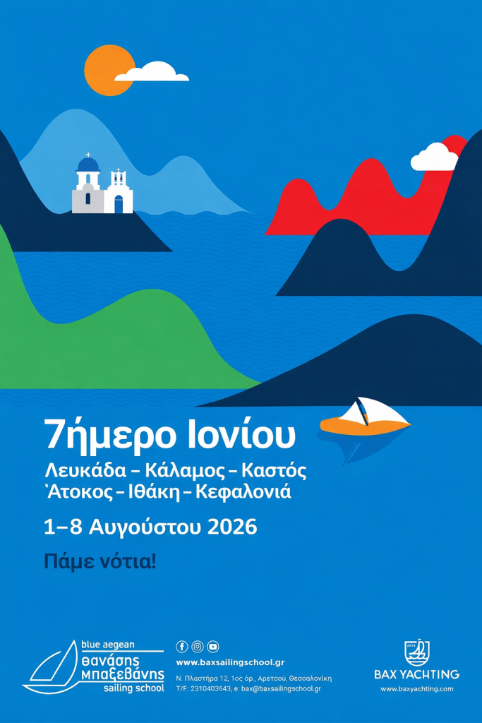 7ήμερη εκδρομή στο νότιο Ιόνιο 1-8/8/2026